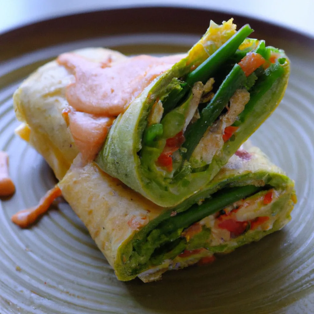 Home 5 Effortless Veggie Omelette Roll